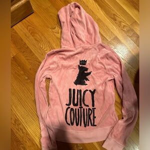 Juicy couture pink zip up